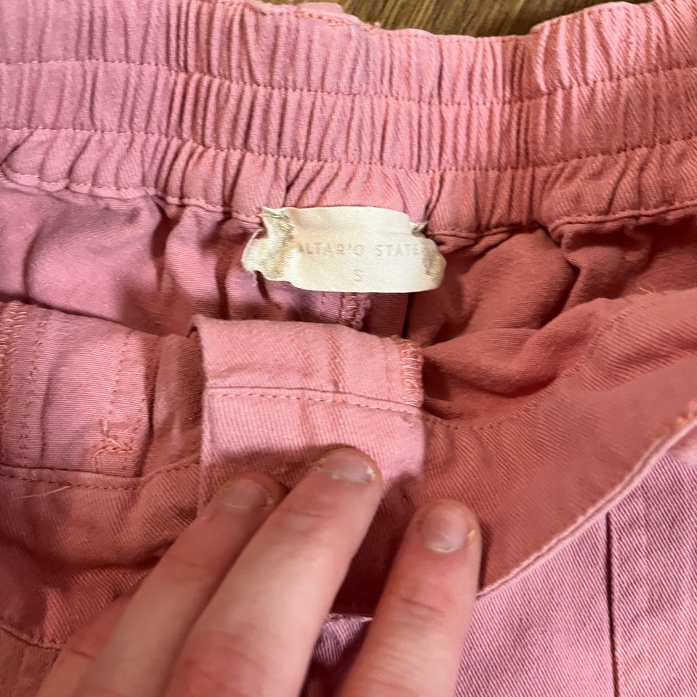 Altar'd State Pink Wide Leg Pants - Picture 4 of 4